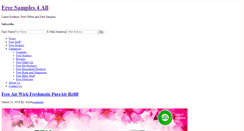 Desktop Screenshot of freesamples4all.com